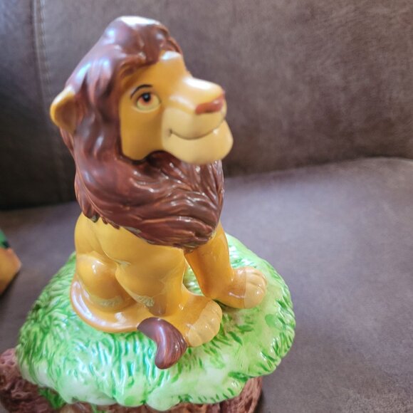 Simba The Lion King Music Box Disney The Circle of Life 1994 Schmid Box Vintage - Picture 5 of 6